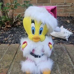 Warner Bros. Tweety Plush in Yellow, Pink, White